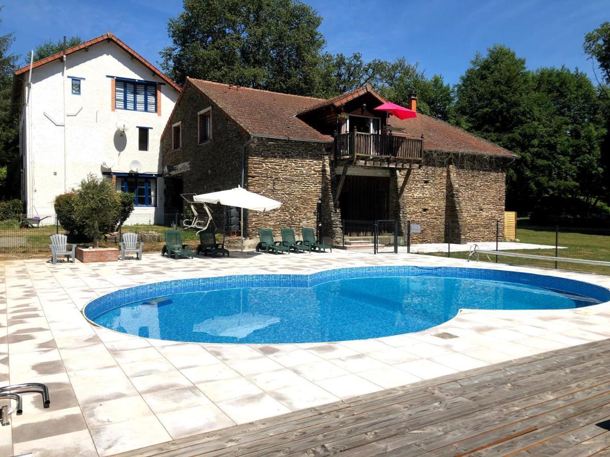 Villa Moulin des Forges à Moutier-Malcard Extérieur photo